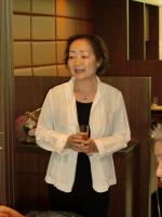 20100613_sarugaku_speech mrs. tabata.JPG