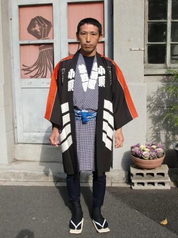 鳶 神田 江戸消防 神輿 祭り ゆかた 甚平 夏 火消し 江戸消防記念会 あずけ