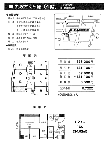 区民住宅 あき家入居者募集のお知らせ