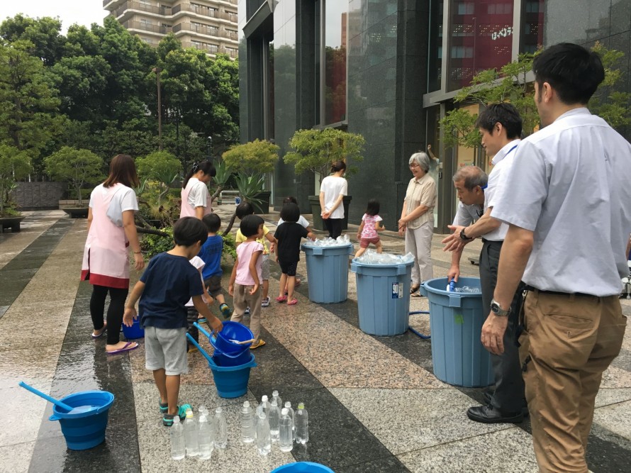 打ち水大作戦2018
